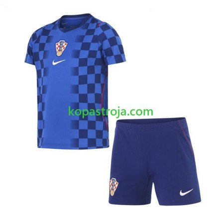 Billiga Fotbollströjor Kroatien Barn Borta tröja WM 2026 Kortärmad